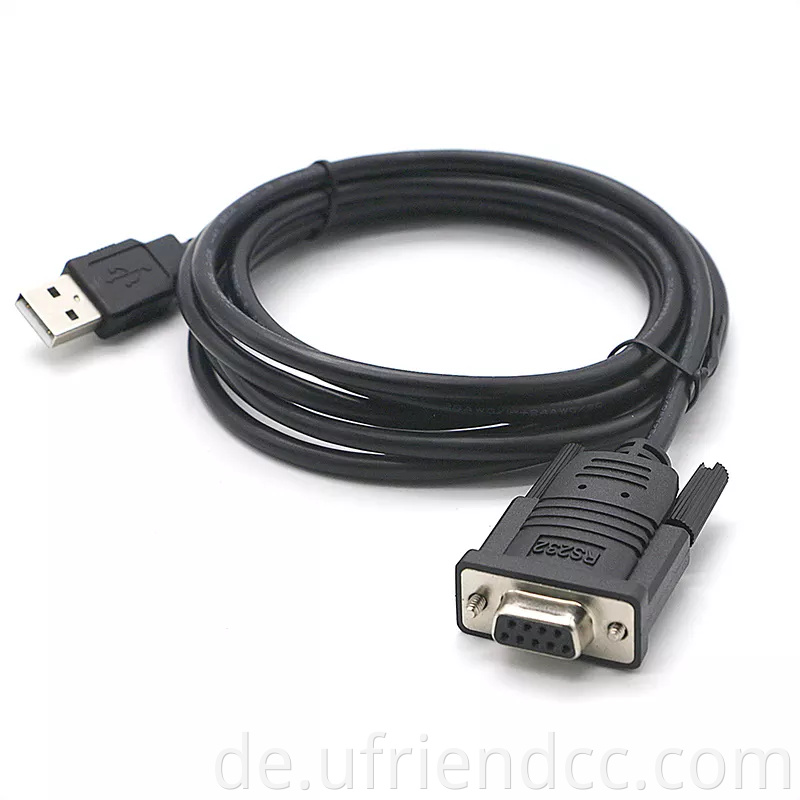 Hoch kompatible USB -an Semenz SPSPS -Programmierung NULL MODEM SERIAL RS232 RS422 CERVERTOR FEMAL DB9 RS232 Kabel für 3210 POS